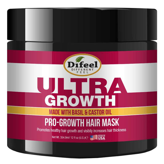 Difeel Sunflower Difeel Ultra Growth Hair Mask With Basil Castor Oil 8 Oz
